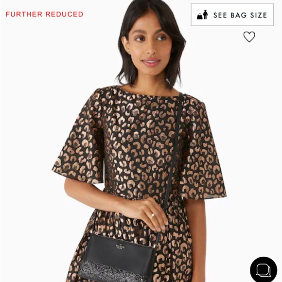 Kate Spade Greta Glitter crossbody *NWT - Picture 5 of 12